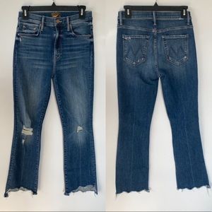 EUC  MOTHER High Waisted Jeans Dancing on Coals - 26